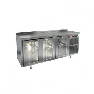 Стол холодильный HICOLD GNG 111/HT с бортом